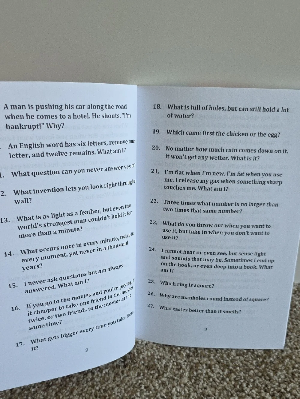 Mid Libs Books, The Ultimate Puzzle Book, Difficult Riddles For Smart Kids